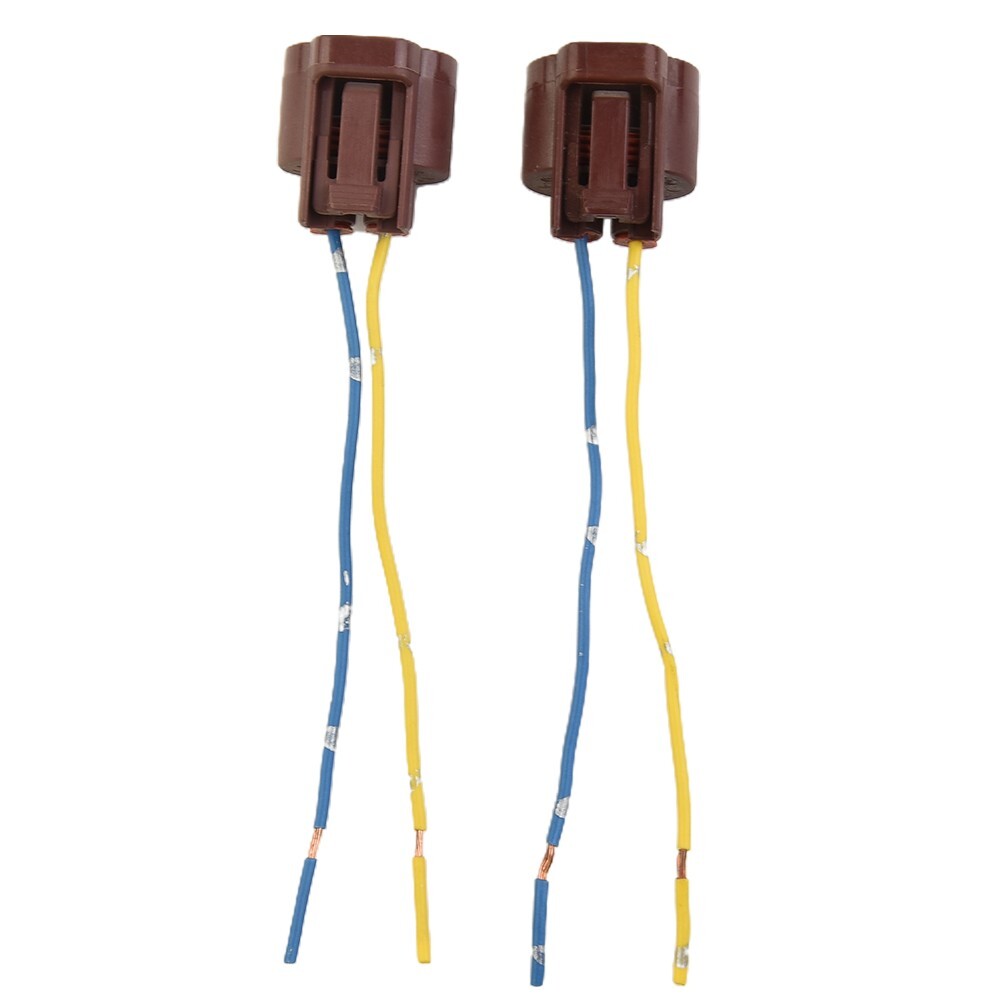 Wire Pigtail Female 9006 HB4 2 P Cs Harness Fog Light Socket Connector Lamp Bulb