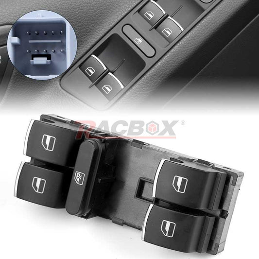 Master Power Window Switch Control Front Left for VW for Tiguan for Golf for Jetta -CC for Passat
