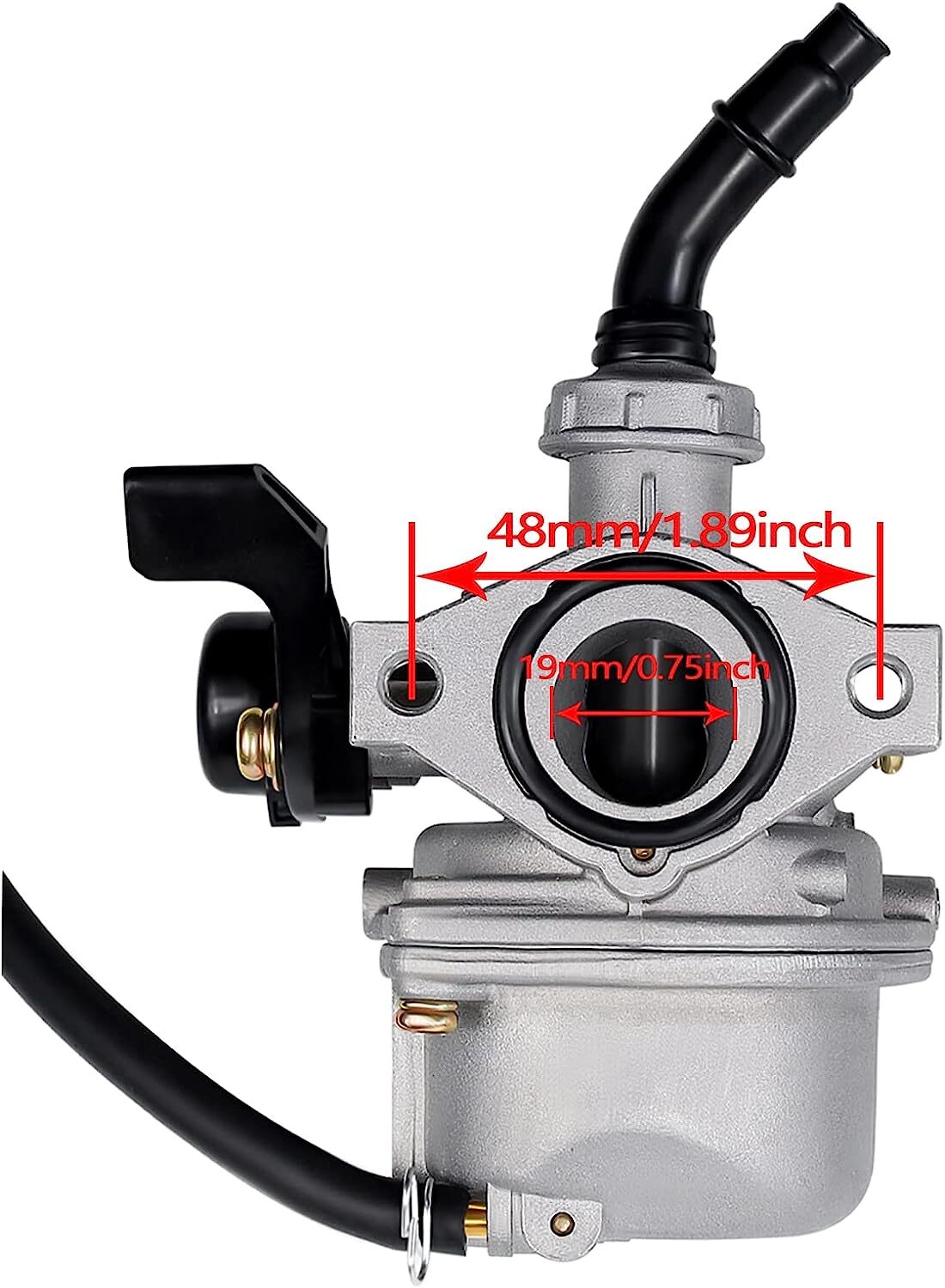 PZ19 Carburetor for 4 Stroke 49cc-125cc Spiderman Replica for Mini Bike/ for Honda CRF70F