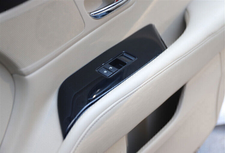 for LEXUS RX350 450h 2010-15 Gloss Black Window Lift Lock Switch Panel Trim 4PCS