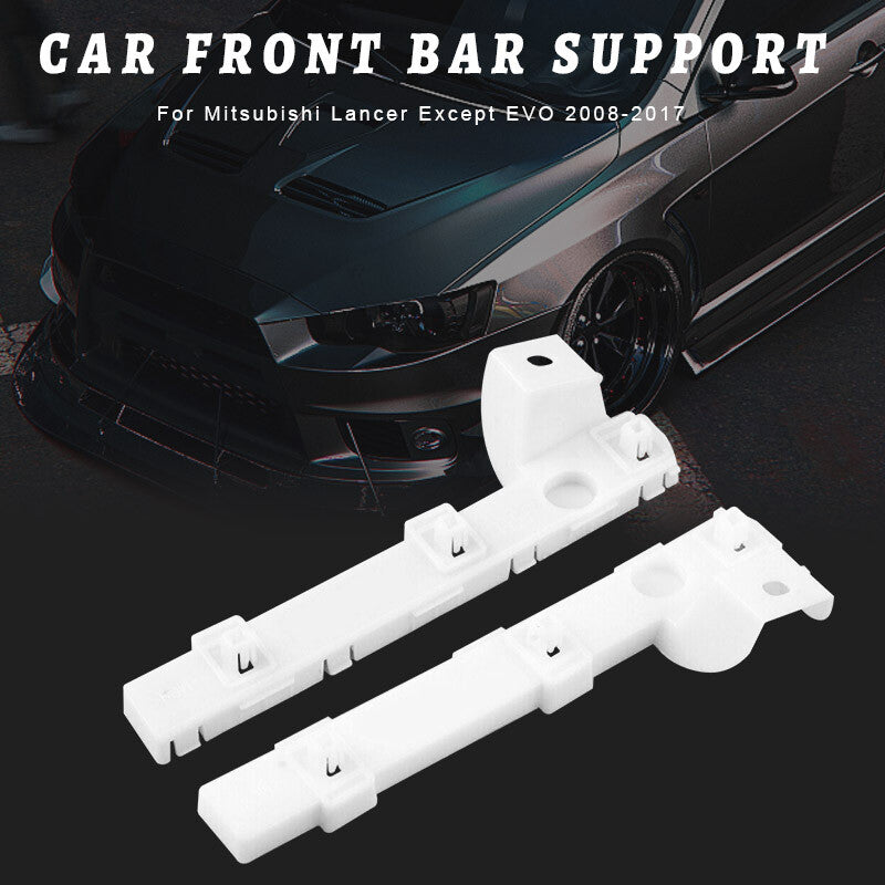 2X Front Right Left Bumper Bracket for Mitsubishi Lancer Except EVO 2008-2017