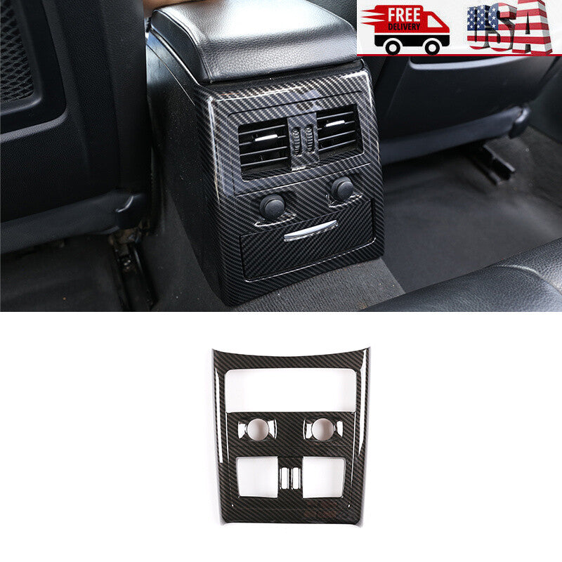 The black interior center console armrest storage box tray is suitable for the for Audi Q4 e-tron.