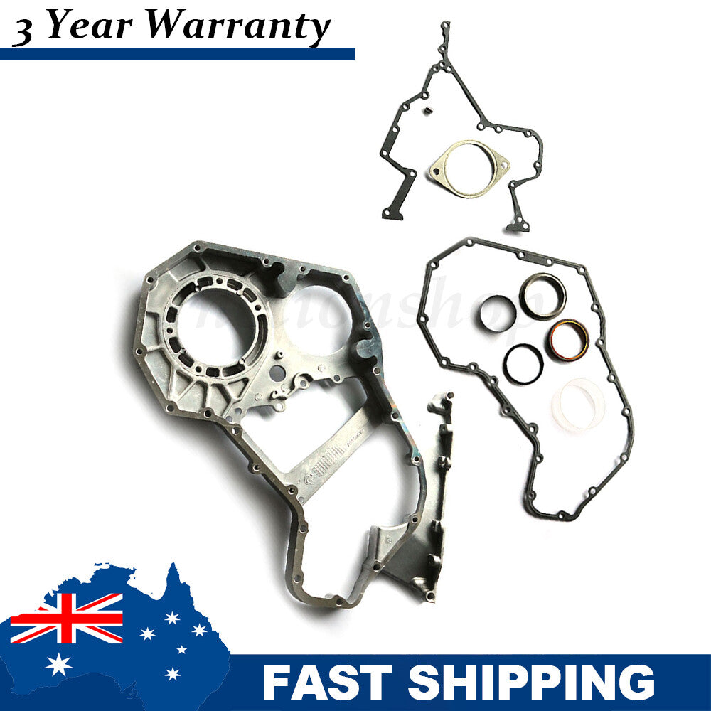 NEW Pump Front Timing Gear Case Housing 5.9 12V 6BT For 94-98 W/Gasket