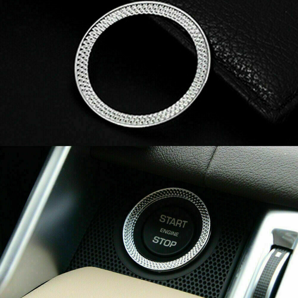 Start Button Ignition Switch Cover Trim For LR for Range Rover L405 2013-17 SV Style