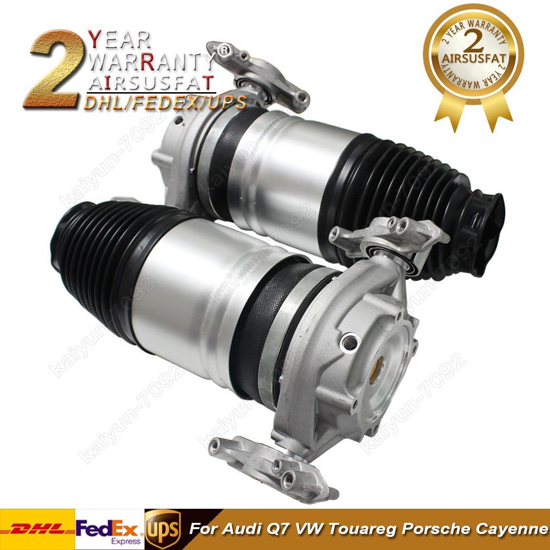 2X Rear Air Suspension Spring Bags for Audi for VW for Porsche Touareg for Cayenne 11-16