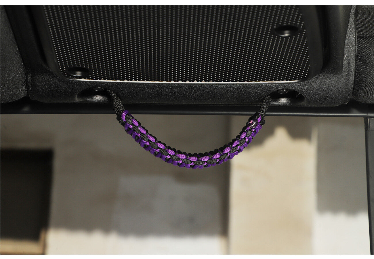 Headrest Top Roll Bar Grab Handles Grip for Jeep for Wrangler YJ TJ JK JL JT¡Á1Purple