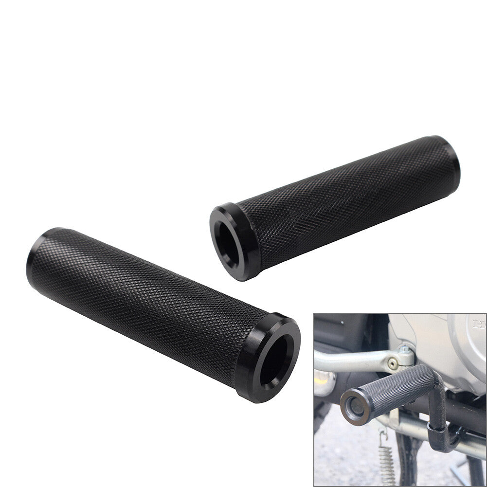 Motorcycle Front Foot Pedal Footrest Footpeg Black for Honda Cross Cub 110 CC110