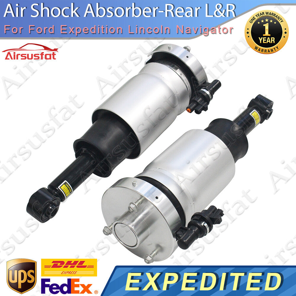 2PCS Fit for Ford Expedition for Lincoln for Navigator 2007-2016 Rear Air Suspension Shocks