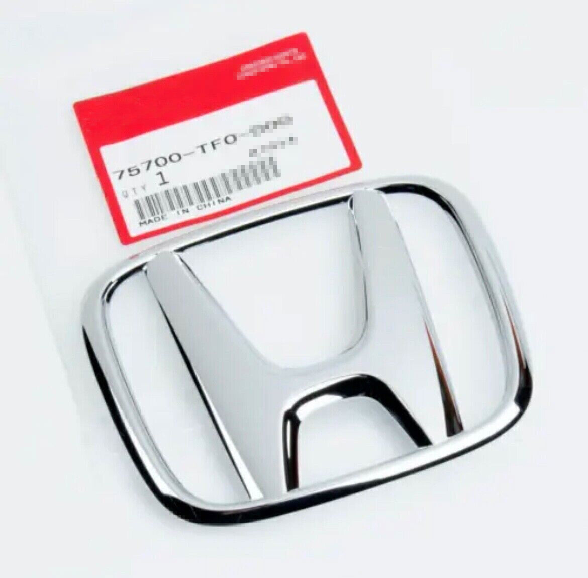Front Emblem Fit For CRV 2012-21 Accord 2018-21 Pilot 16-18 Crosstour 2013-2015