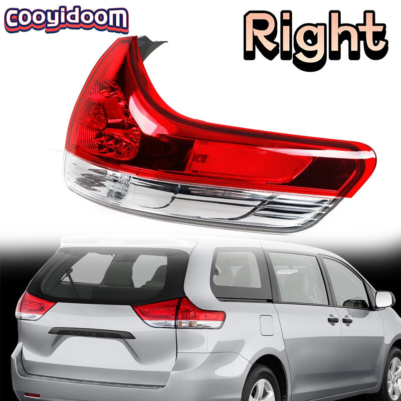 Tail Light Lamp Right For 2011-14 for Toyota for Sienna Rear Outer brake Lamp 8156008030