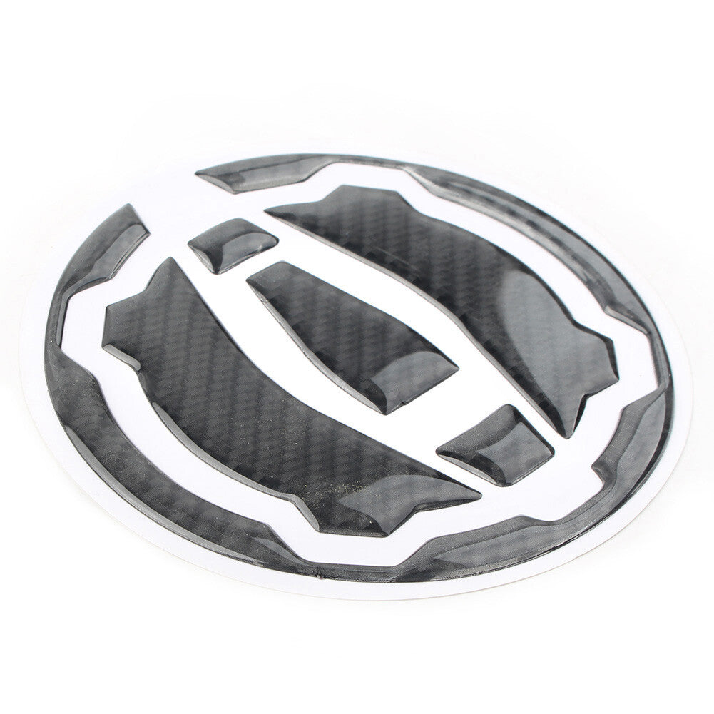 for Kawasaki 400 650 /Z650 Carbon Fiber Oil Tank Gas Cap Pad Decal
