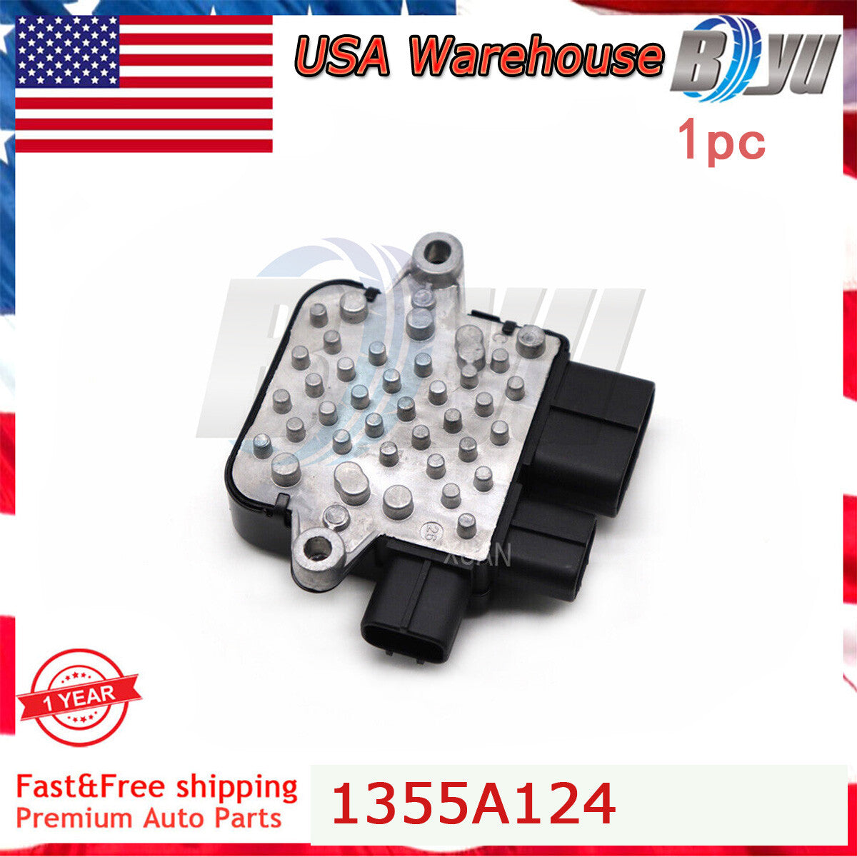 Cooling Fan Unit Module 1355A124 for Mitsubishi Outlander Lancer 2002-07