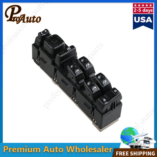 Front Left Master Window Switch 15186208 for Cadillac for Escalade for Chevy Tahoe for Yukon