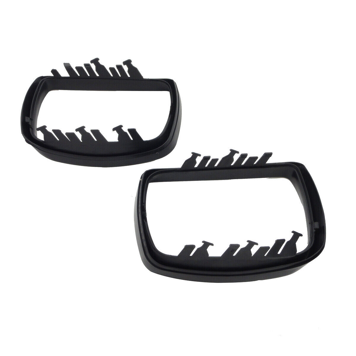 1Pair LH R Side Wing Door Mirror Cover Cap Trim Ring for BMW E53 X5 1999-2006