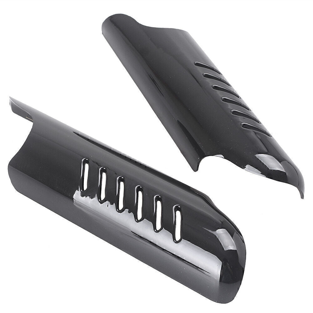 Fork Lower Leg Deflector Shield Cover Fit Touring Road King Classic FLHRC Black