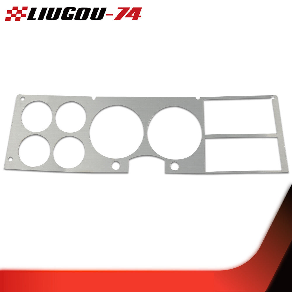 Fits 1981-1987 for Chevrolet /Jimsey trucks, suburban aluminum dashboard bezel insert.