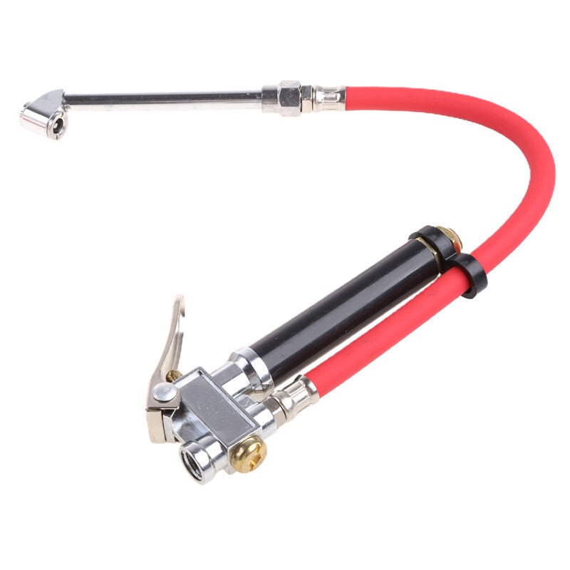 Car Tire Air Pressure Tester Meter Gauge Portable 120 PSI Inflating Gun Scale