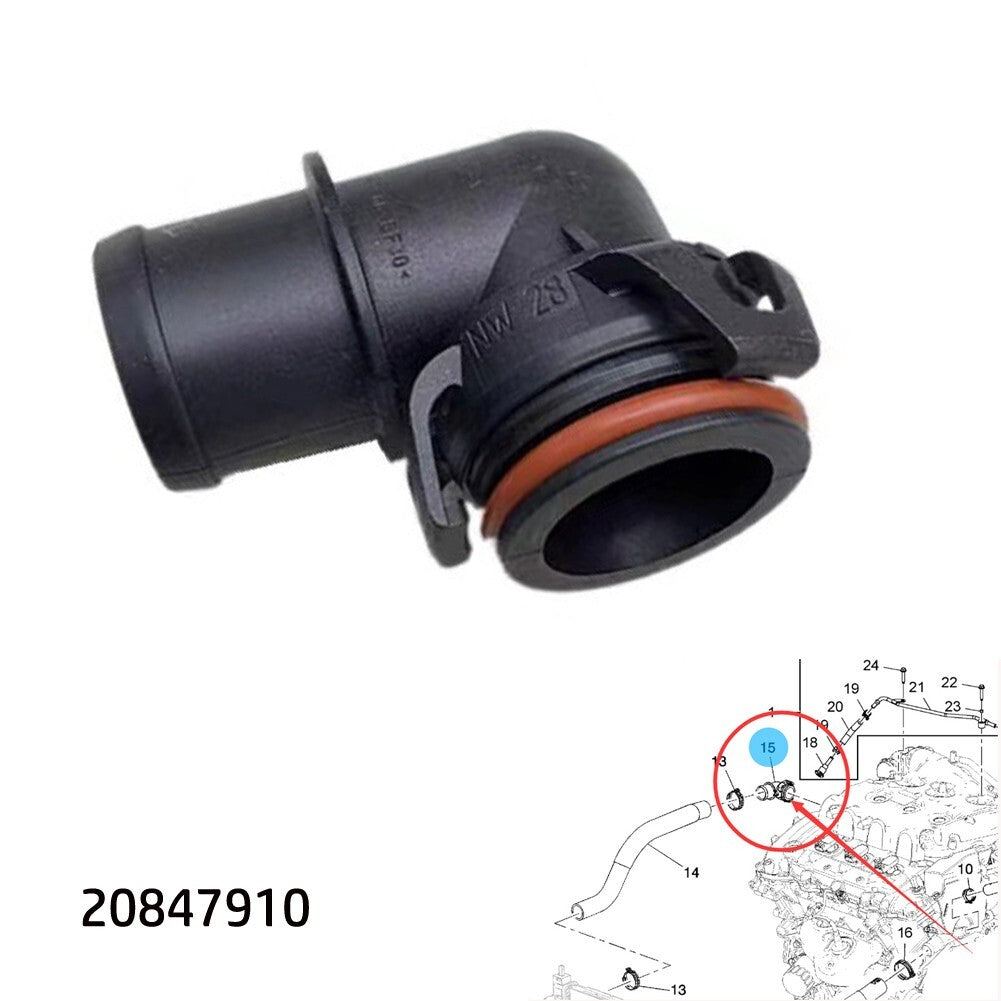 Black Coolant Hose Black Coolant Radiator for Buick for Cadillac for Chevrolet