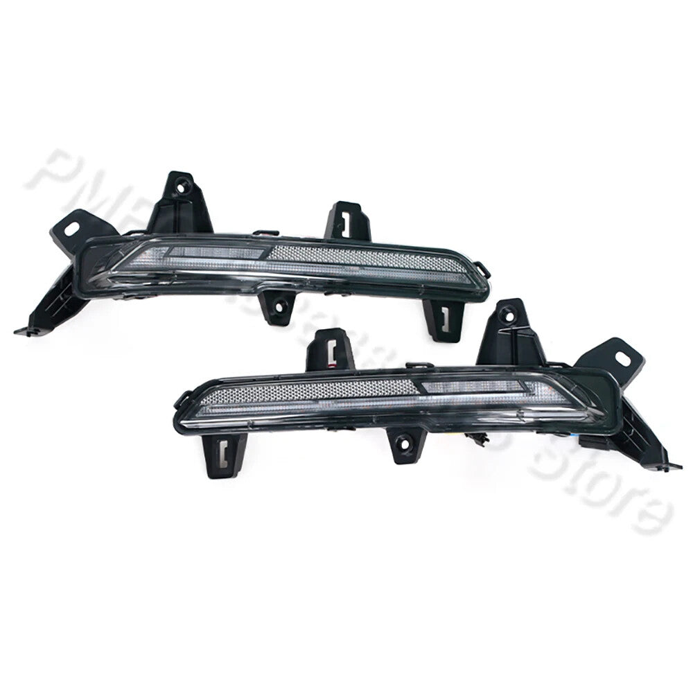 2Pcs LED Rear Bumper Reflector Light Stop Lamp for Hyundai Sonata 2020-2022