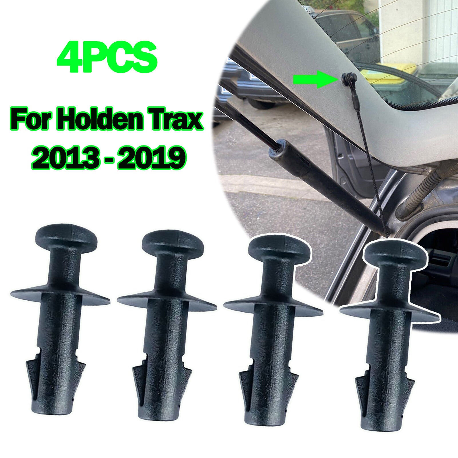 4Pcs Parcel Shelf String Clips for Holden Trax Luggage Load Cover Pivot Clip