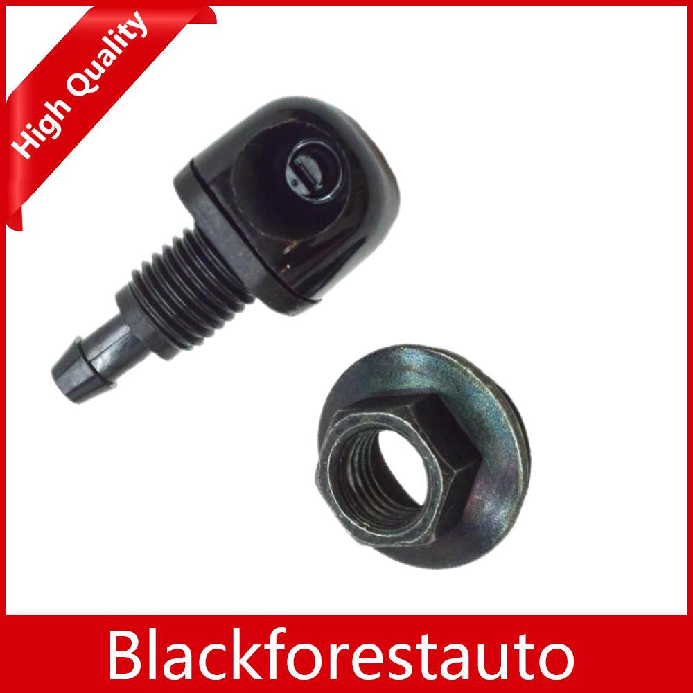 Fits for CR-V 2007 2008 2009-2011 Rear Windscreen Washer Jet Nozzle Set Black