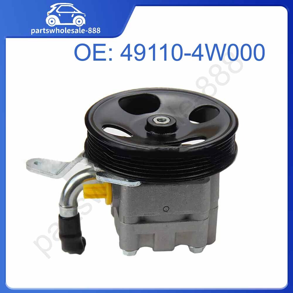 49110-4W000 is a power steering pump for Nissan Pathfinder 3.5L 2001-2004 models.
