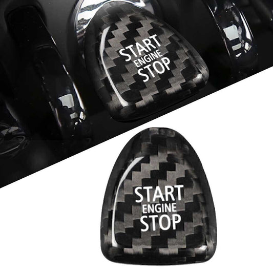 Keyless Start Button Cover Trim Fit for BMW for Mini Cooper F Model Cooper S JCW Black