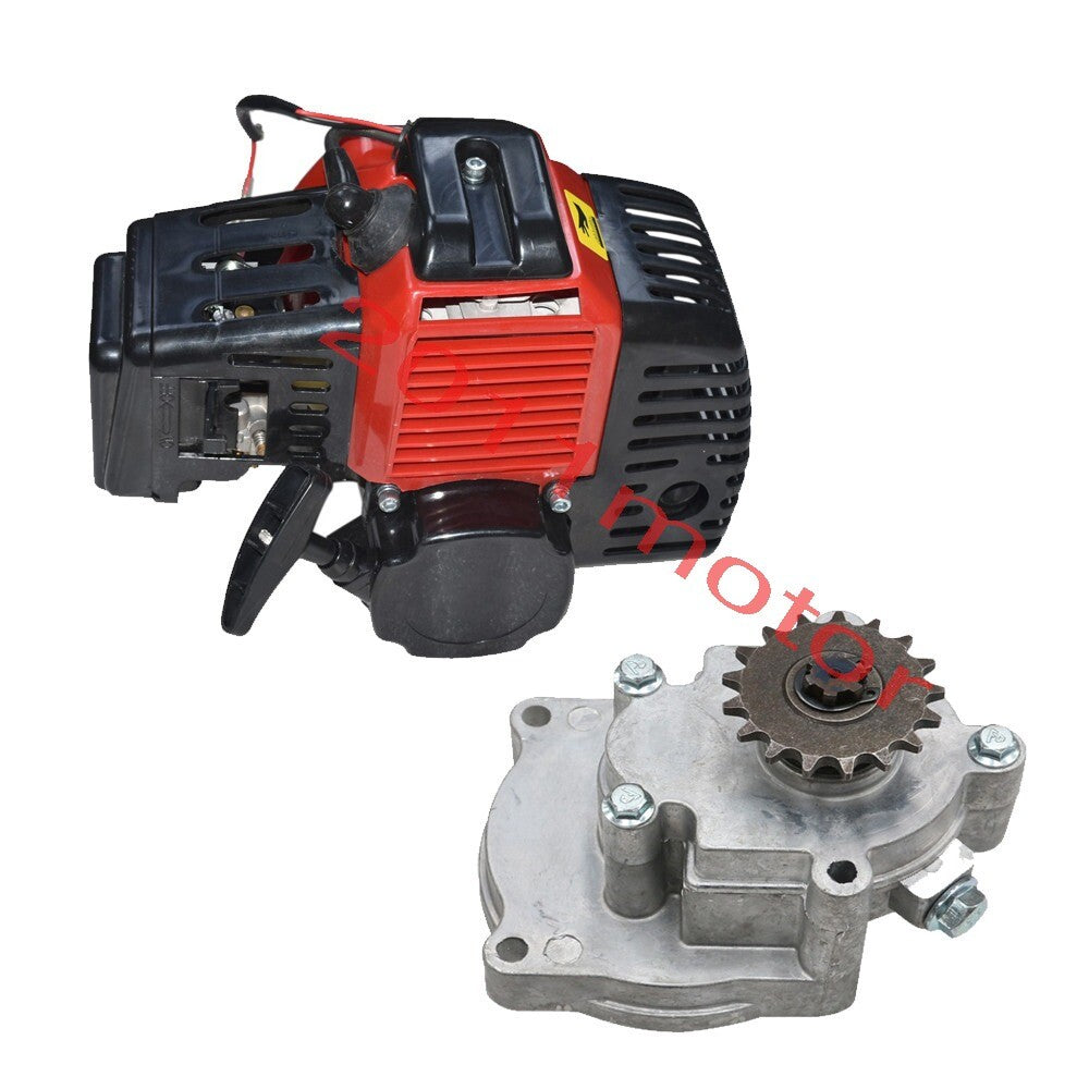 49cc 50cc 2 Stroke Engine Motor Gearbox Quad Mobility Scooter Dirt Bike Chopper
