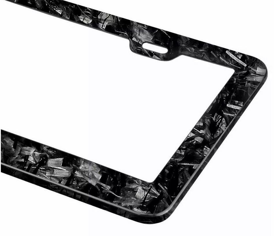 Car license plate cover, frame cover, trunk lid, forged carbon fiber, suitable for Jeep