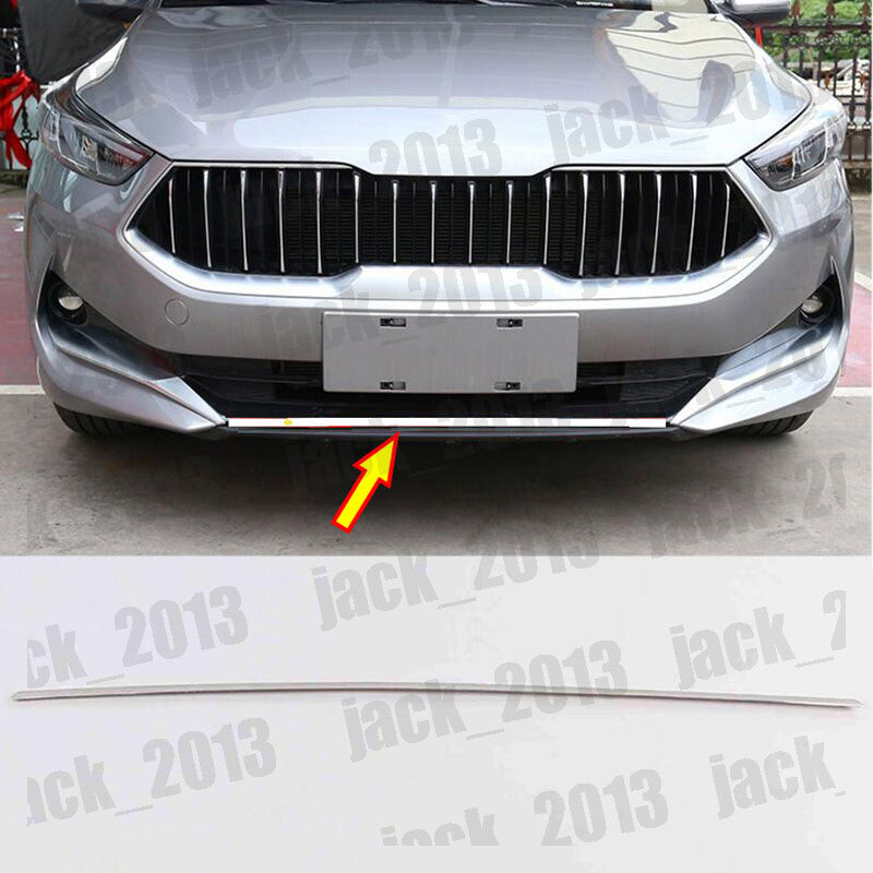 for Kia Forte Cerato K3 2019-2022 Stainless Front Bumper Grille Lower Strip trim