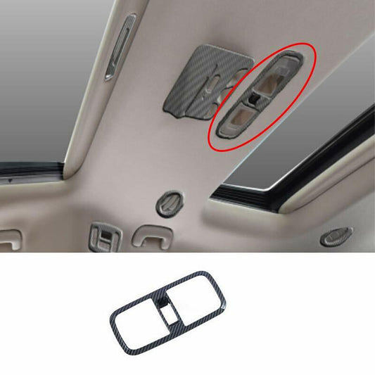 for Kia Carnival 2022-2023 Carbon Fiber Rear Skylight Switch Button Cover Trim