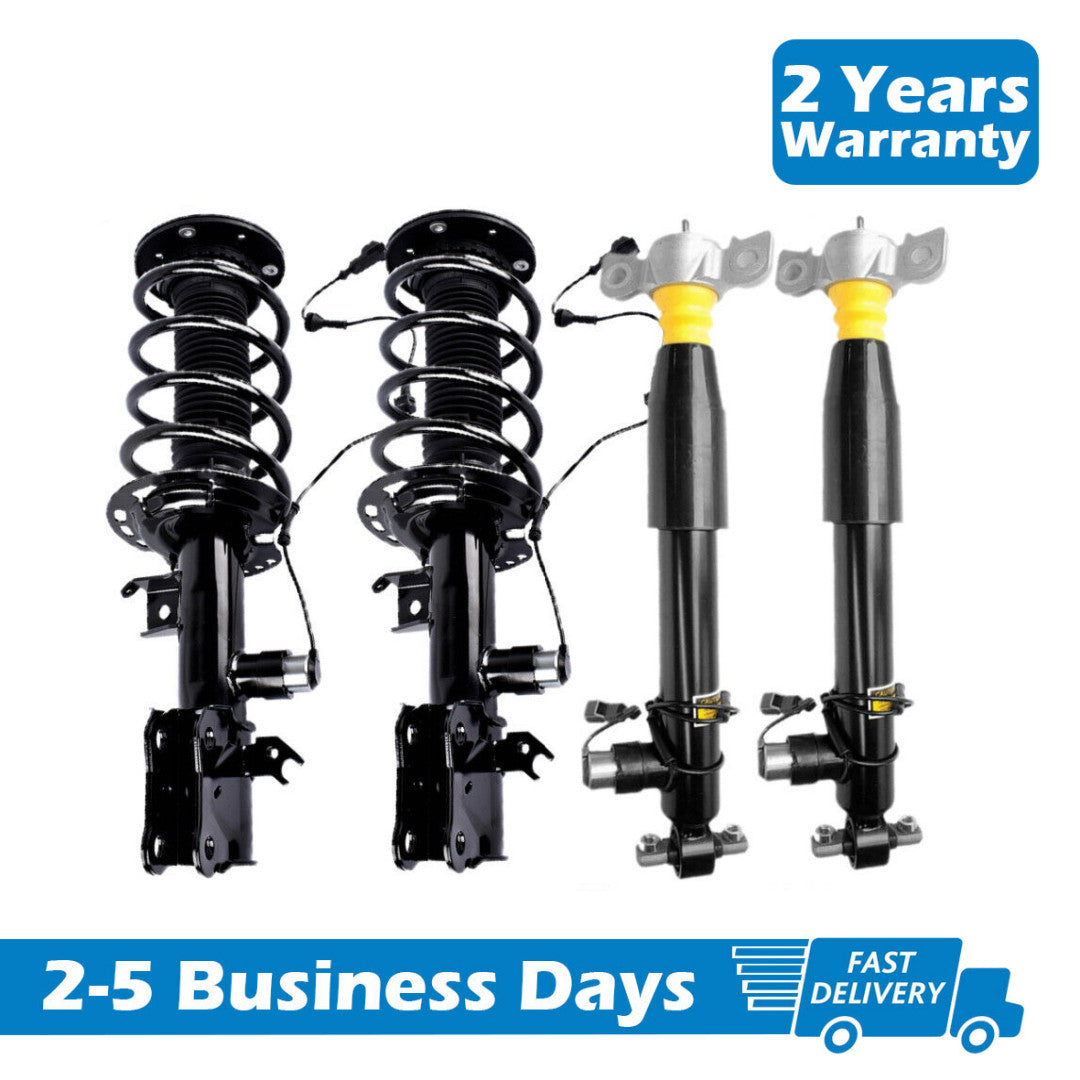 4-piece front and rear shock absorber strut assembly with electric adjustment for Lincoln 2017-2020