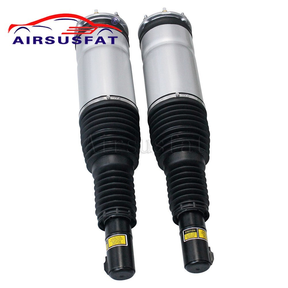 Two front left air suspension shock absorbers suitable for Land Rover L405 L494 with EDC (Electronic Data Card) 2013-18
