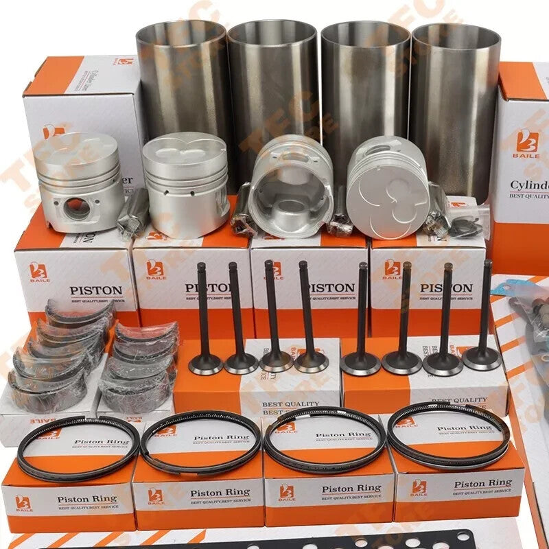 C240 for Isuzu Engine Overhaul Rebuild Kit Piston Ring Cylinder Liner Gasket kit