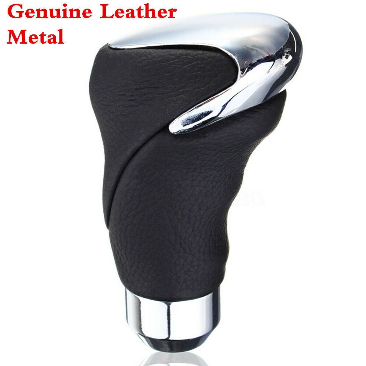 Leather Car Shift Button Shift Button Lever Cover Fit for Manual/Automatic