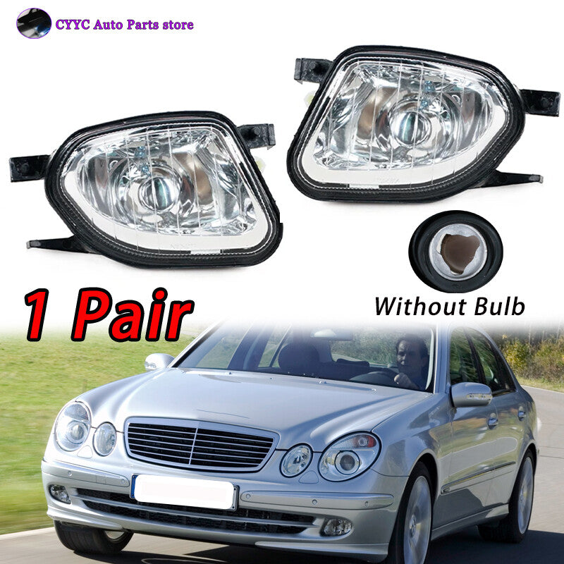 LHRH Front Fog Light Headlights no bulb for Mercedes-Benz W211 2003-2006