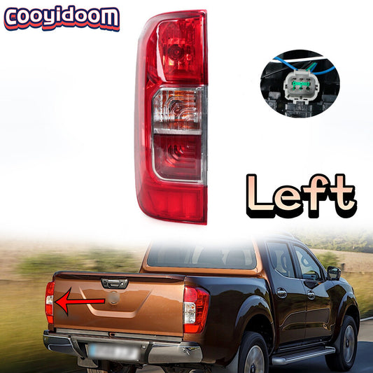 Left for Nissan Navara NP300 D23 2015-2019 Red LHD Rear Tail Lamp NO BulbsWire