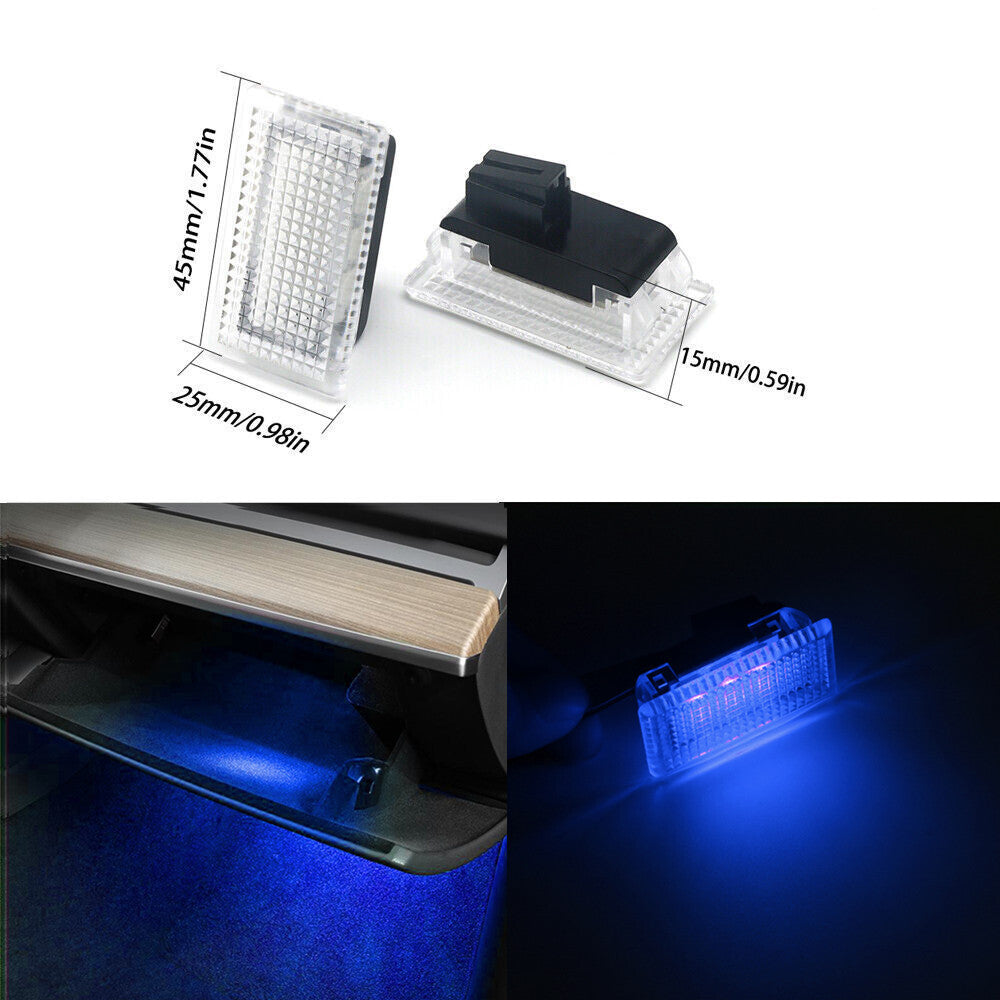 Car Interior Lighting Ultra Bright LED Lights Blue for Tesla Model 3 S X Y