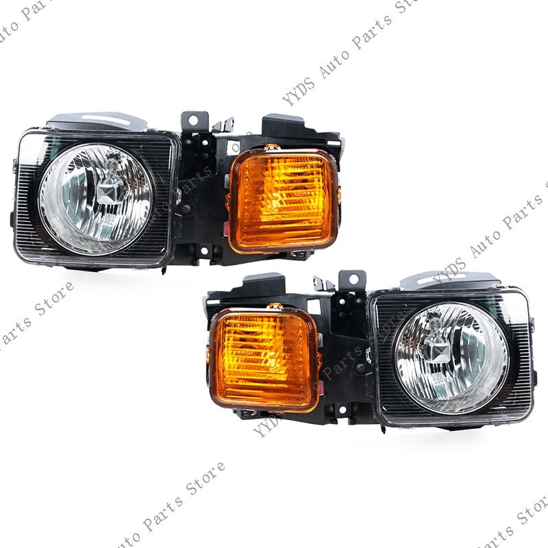 for Hummer H3 2006-2010 LeftRight Side Day Running Lights Headlights Assembly