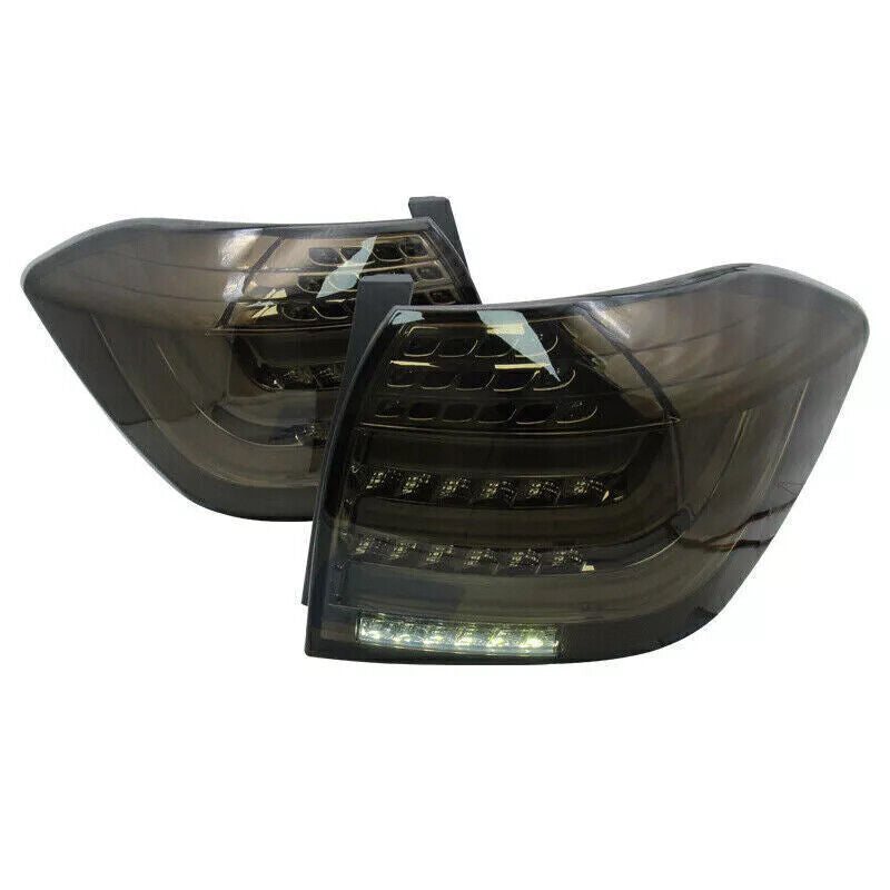 2Pcs Smoked LED Tail Light Rear Lamp Brake for Toyota Highlander 2011-2013