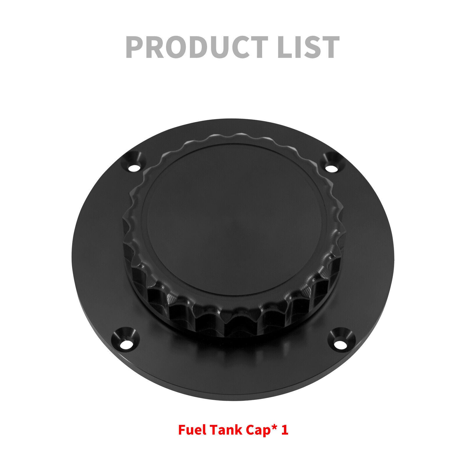 Gas Feul Black Tank Cap Oil Tank Petrol Cap Cover Fits for BMW K1 K75 K100 K1100