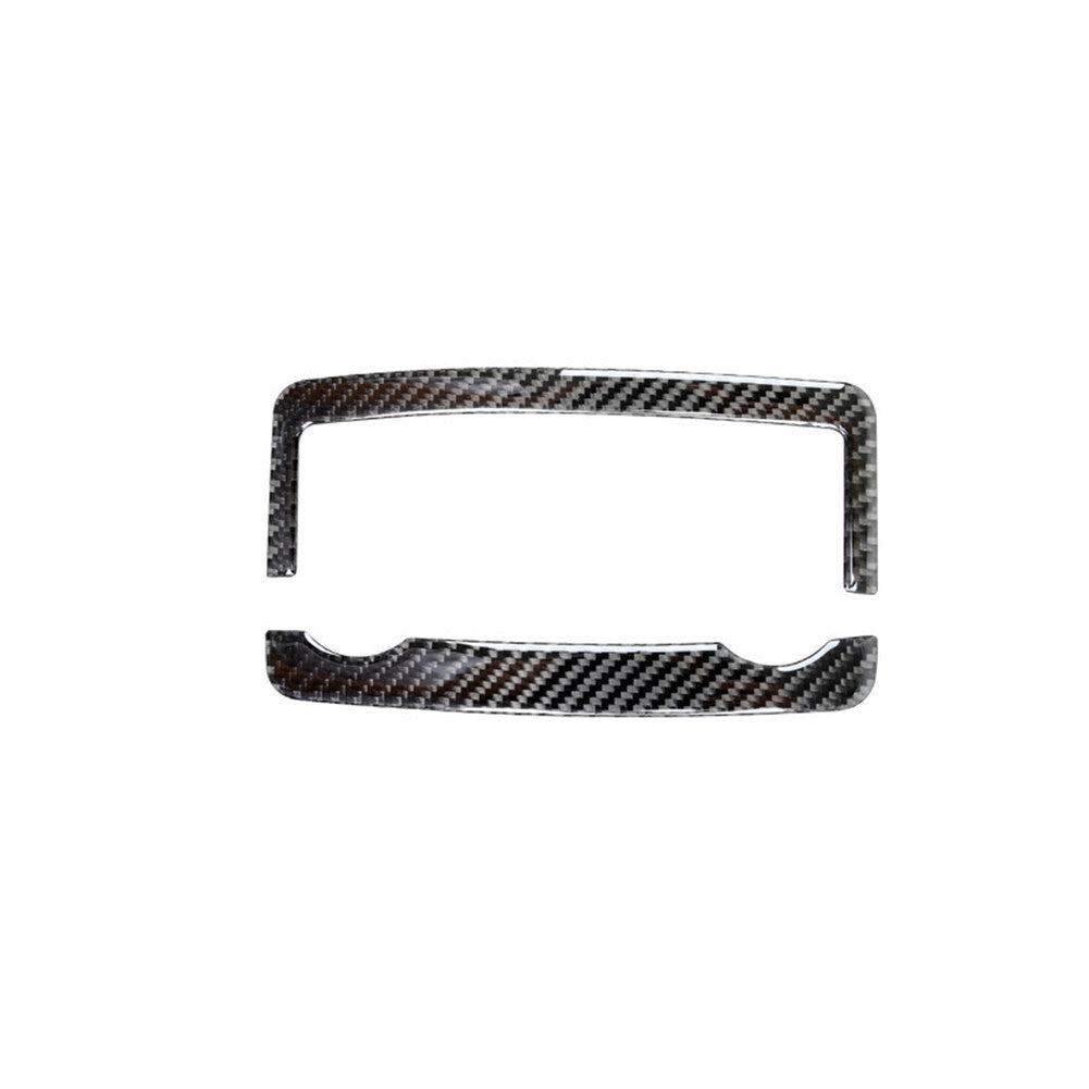 Carbon Fiber Rear Roof Light Frame Cover Trim for BMW X5 E70 X6 E71 2008-2013