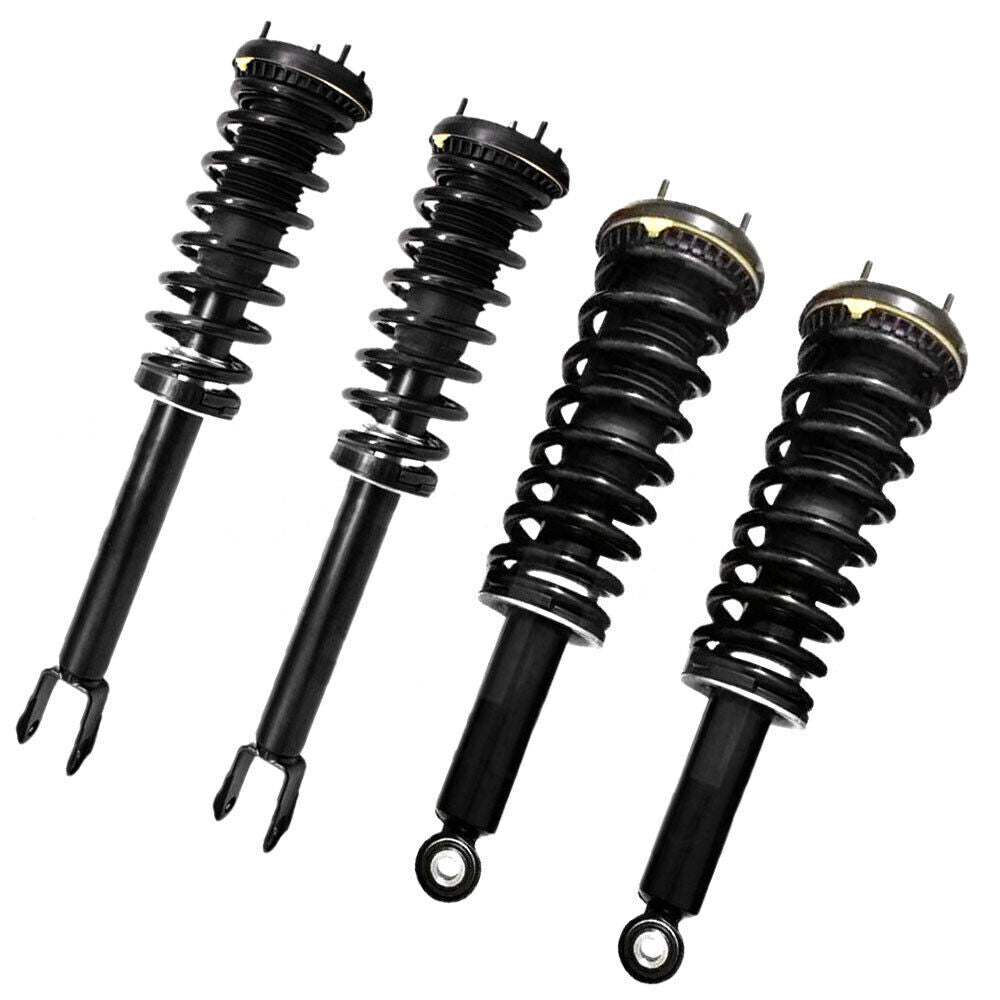4-piece front and rear shock absorbers with adaptive damping for Infiniti Q60 Q50 Sport RWD 2016-24