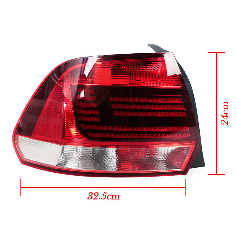 for Volkswagen Polo Vento Sedan 2016-2019 Left Rear TailLight Brake Lamp Nobulb