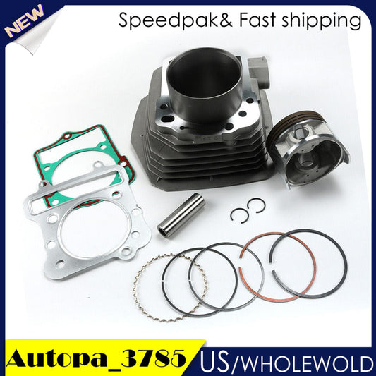 for Kawasaki Bayou 300 KLF300B 2x4 Cast Engine Cylinder Piston Kit 11005-1533