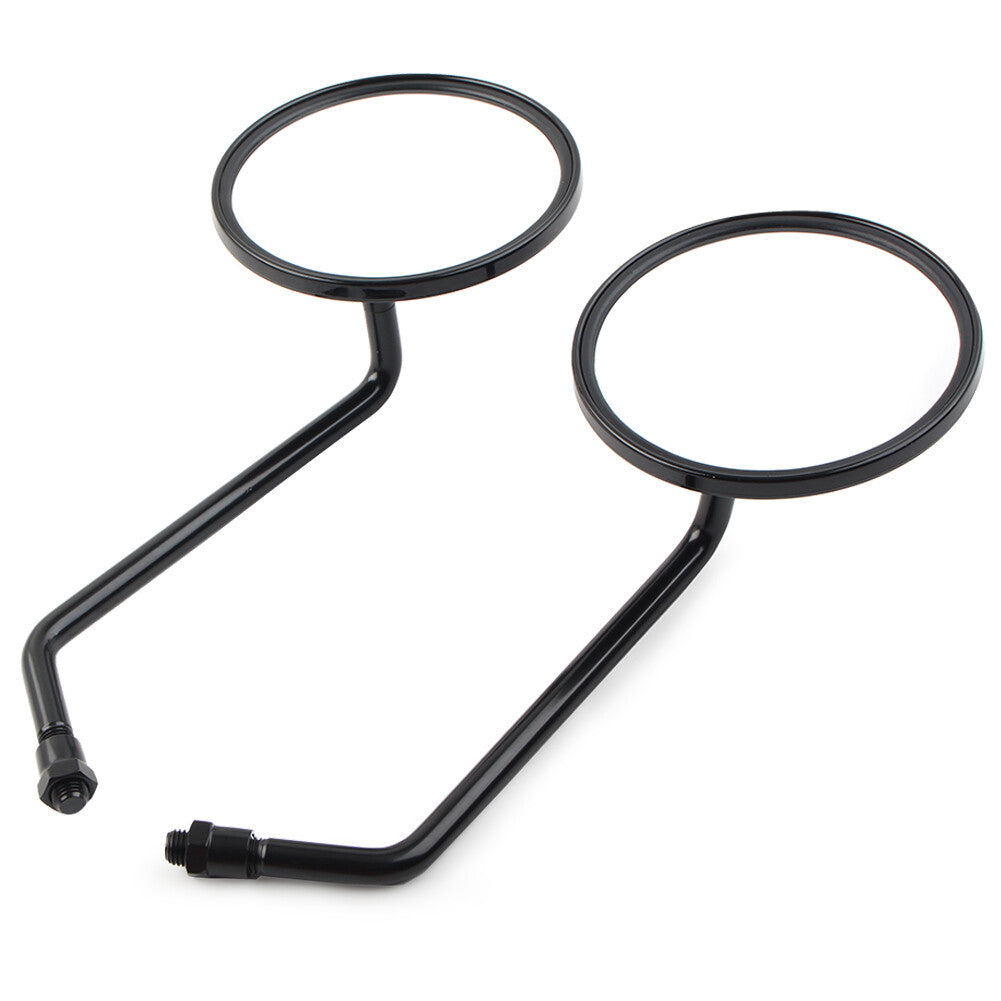?Fit Motorcycle Scooter Street bike 10mm Universal Side Rearview Mirror Round