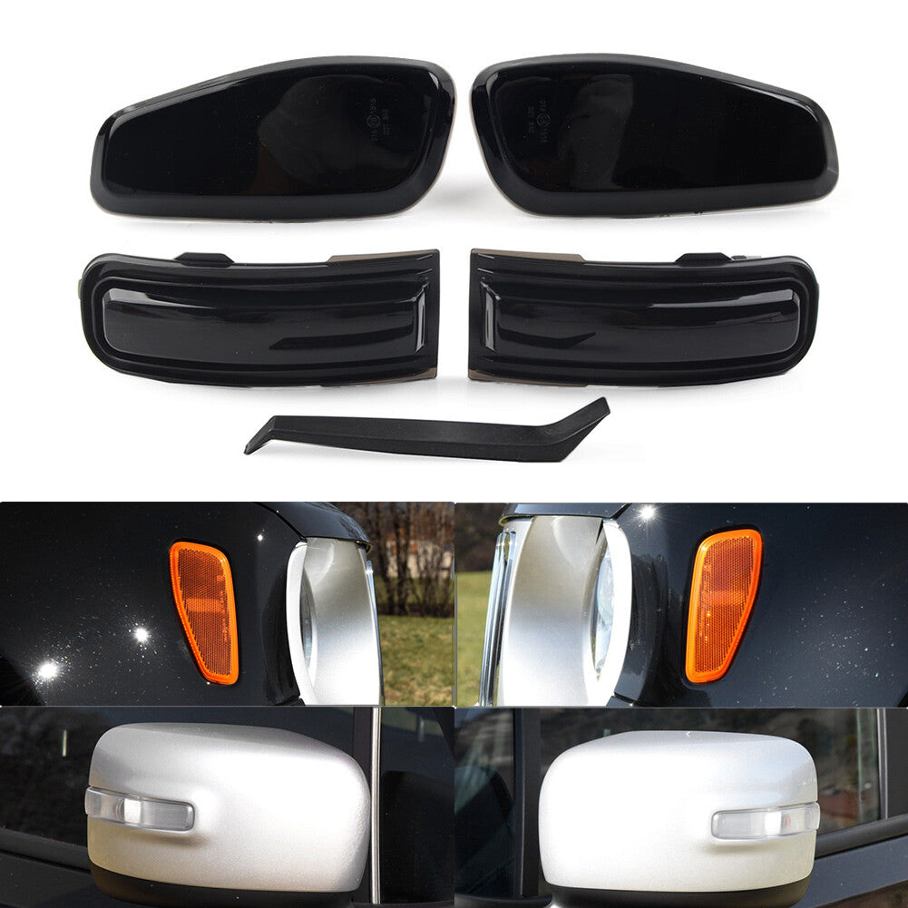 LED Dynamic Side Marker Light Mirror Turn Signal Lamp for Jeep Renegade 2015-22