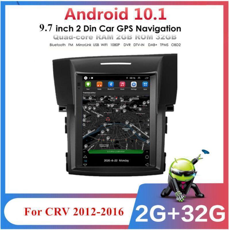 adio BT GPS 9.7 Android 10.1 2+32G Stereo RNavigation Player WIFI for Honda CRV