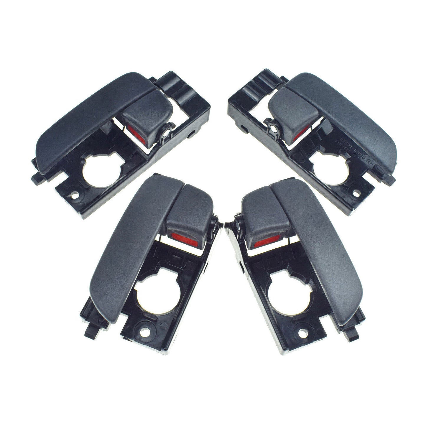 for Hyundai Accent 2006-2011 Set of 4 Interior Door Handles Gray FL RL RR NEW