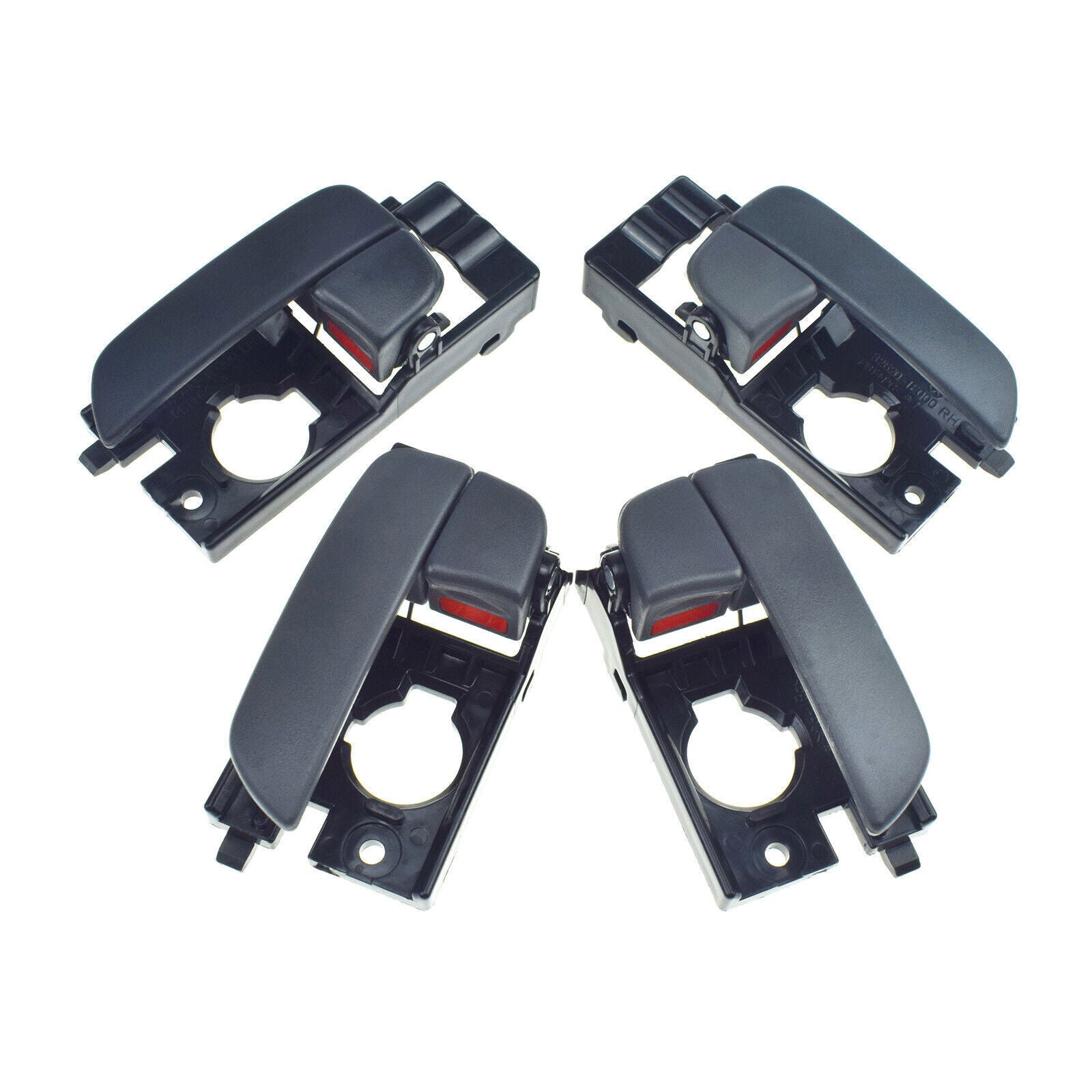 for Hyundai Accent 2006-2011 Set of 4 Interior Door Handles Gray FL RL RR NEW